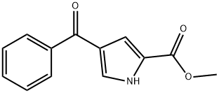 METHYL 4-BENZOYL-1H-PYRROLE-2-CARBOXYLATE Structure