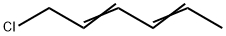 1-Chloro-2,4-hexadiene Structure