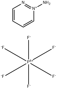 1-AMINOPYRIDAZINIUM HEXAFLUOROPHOSPHATE(1-) Structure