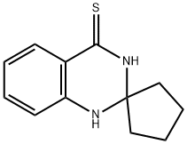 1'H-Spiro[cyclopentane-1,2'-quinazoline]-4'-thiol Structure