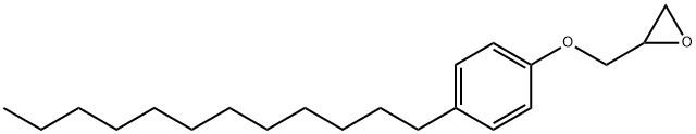 [(p-도데실페녹시)메틸]옥시란 구조식 이미지