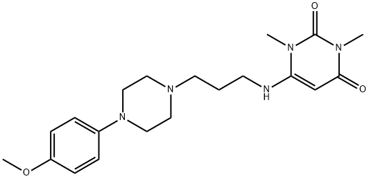 2-Demethoxy-4-methoxy urapidil Structure