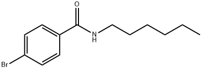 4-BroMo-N-n-hexylbenzaMide, 97% Structure