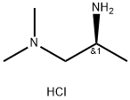 (S)-N1,N1-Dimethyl-1,2-propanediamine hydrochloride Structure