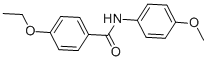 4-에톡시-N-(4-메톡시페닐)벤즈아미드 구조식 이미지