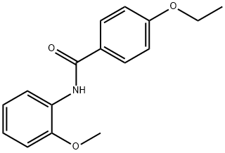 4-ethoxy-N-(2-methoxyphenyl)benzamide Structure
