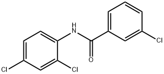 3-클로로-N-(2,4-디클로로페닐)벤자미드 구조식 이미지