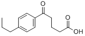 5-(4-N-프로필페닐)-5-옥소발레릭산 구조식 이미지