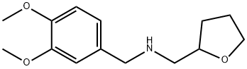 (3,4-DIMETHOXY-BENZYL)-(TETRAHYDRO-FURAN-2-YL-METHYL)-AMINE Structure