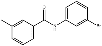 N-(3-bromophenyl)-3-methylbenzamide Structure