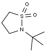 Nt-부틸1,1-디옥소-이소티아졸리딘 구조식 이미지