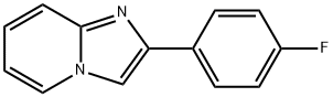 2-(4-플루오로-페닐)-이미다조[1,2-A]피리딘 구조식 이미지