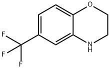 6-TRIFLUOROMETHYL-3,4-DIHYDRO-2H-BENZO[1,4]옥사진염화물 구조식 이미지