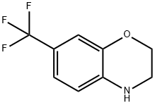 7-Trifluoromethyl-3,4-dihydro-2H-benzo[1,4]oxazine Structure