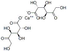 5-KETO-D-GLUCONIC ACID HEMICALCIUM Structure