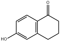 6-Hydroxy-1-tetralone Structure