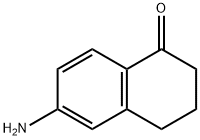 6-Amino-3,4-dihydro-1(2H)-naphthalenone 구조식 이미지