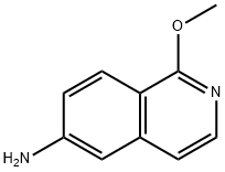 1-Methoxyisoquinolin-6-aMine Structure