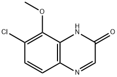 7-Chloro-8-methoxy-2-quinoxalinol Structure