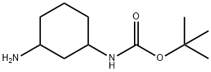 1-N-BOC-1,3-사이클로헥실디아민 구조식 이미지