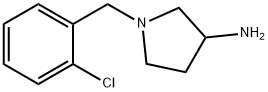1-(2-CHLORO-BENZYL)-PYRROLIDIN-3-YLAMINE DIHYDROCHLORIDE 구조식 이미지