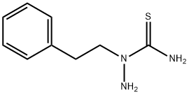 2-Phenethylthiosemicarbazide Structure
