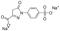 disodium 4,5-dihydro-5-oxo-1-(4-sulphonatophenyl)-1H-pyrazole-3-carboxylate  구조식 이미지