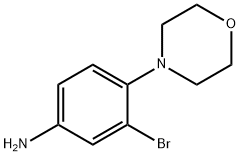 3-BROMO-4-MORPHOLINOANILINE Structure