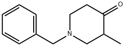 1-BENZYL-3-METHYL-4-PIPERIDONE Structure