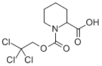 1-[(2,2,2-TRICHLOROETHOXY)CARBONYL]-PIPERIDINE-2-CARBOXYLIC ACID Structure