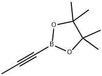 4,4,5,5-Tetramethyl-2-(1-propyn-1-yl)-1,3,2-dioxaborolane Structure