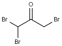 1,1,3-Tribromoacetone 구조식 이미지