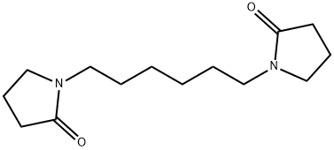 1,1'-hexamethylenebis(pyrrolidin-2-one) Structure