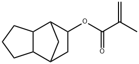 옥타하이드로-4,7-메타노-5-인덴일 메타크릴레이트 구조식 이미지