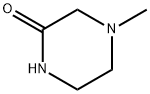1-Метил-3-пиперазинон структурированное изображение