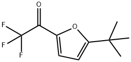 Ethanone, 1-[5-(1,1-dimethylethyl)-2-furanyl]-2,2,2-trifluoro- (9CI) Structure