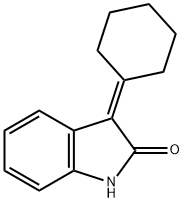 3-cyclohexylidene-1,3-dihydro-indol-2-one Structure