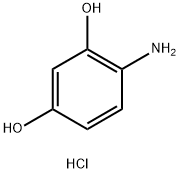 4-AMINORESORCINOL HYDROCHLORIDE Structure