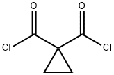 1,1-사이클로프로판디카보닐디클로라이드(9CI) 구조식 이미지