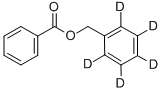 BENZYL-D5 BENZOATE Structure