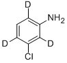 3-클로로아닐린-2,4,6-D3 구조식 이미지