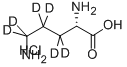L-ORNITHINE HCL (3,3,4,4,5,5-D6) 구조식 이미지