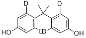 BISPHENOL-A-3,3',5,5'-D4 Structure