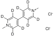 METHYL VIOLOGEN-D8 DICHLORIDE 구조식 이미지