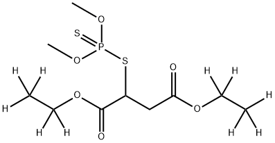 MALATHION (D10) Structure