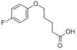 5-(4-FLUOROPHENOXY)-N-VALERIC ACID Structure