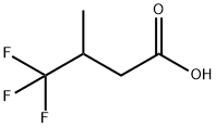 3-Trifluoromethylbutyric acid 구조식 이미지