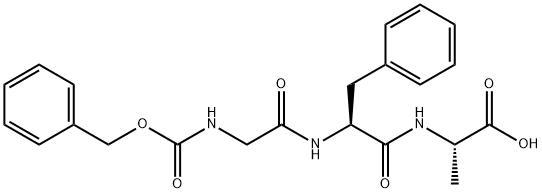 Z-GLY-PHE-ALA-OH 구조식 이미지