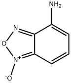2,1,3-벤족사디아졸-4-아민,1-산화물(9CI) 구조식 이미지