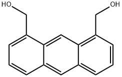 1,8-BIS(HYDROXYMETHYL)ANTHRACENE Structure